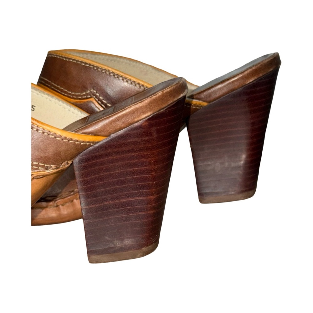 Rare Vintage Frye Phoenix Western Mules - Picture 10 of 13